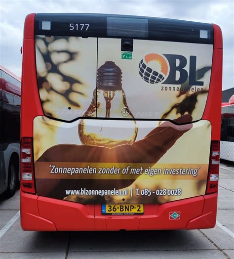 reclame in bus